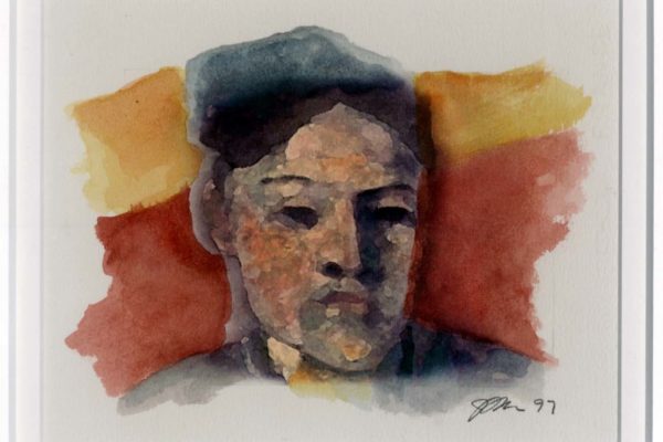 Watercolor Face