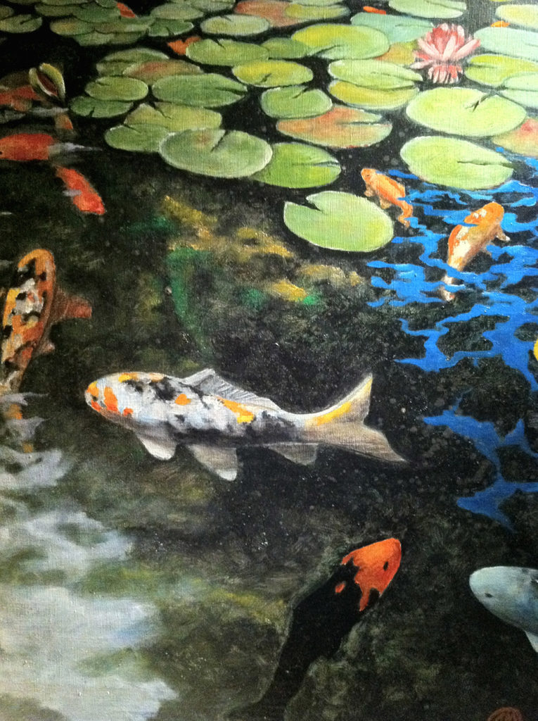 Courtney Koi Pond
