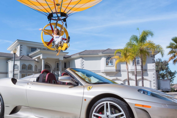 ParaBike Over My Car