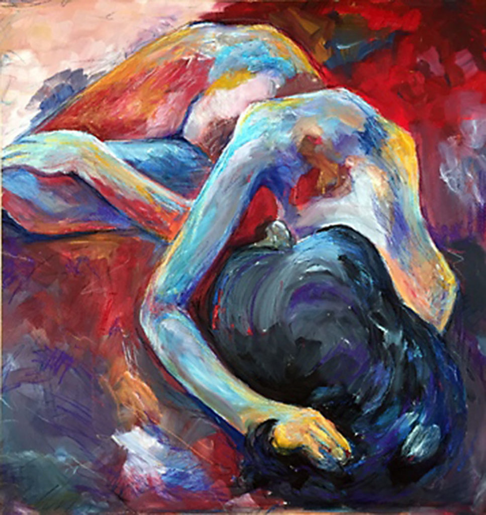 Woman on the Bed