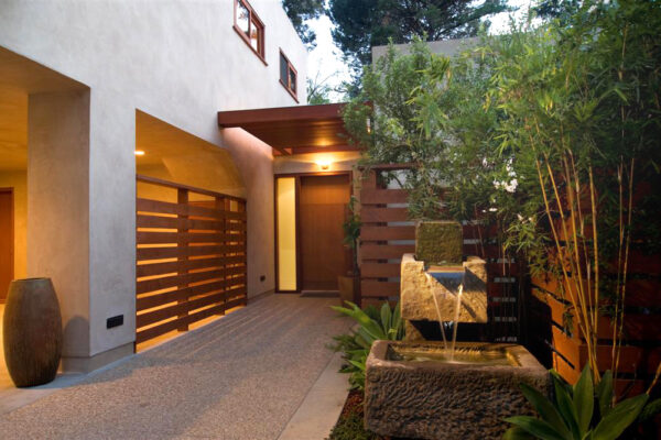 Entry to Bel Aire Home