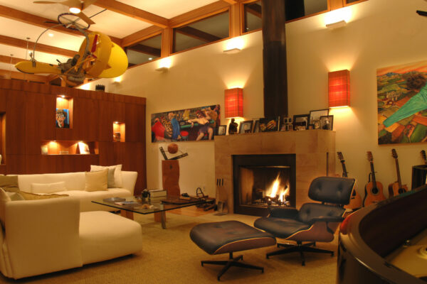 Living Room in Bel Aire Home