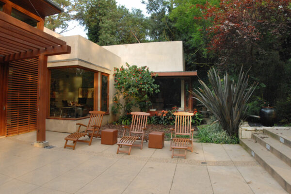 Rear Patio in Bel Aire